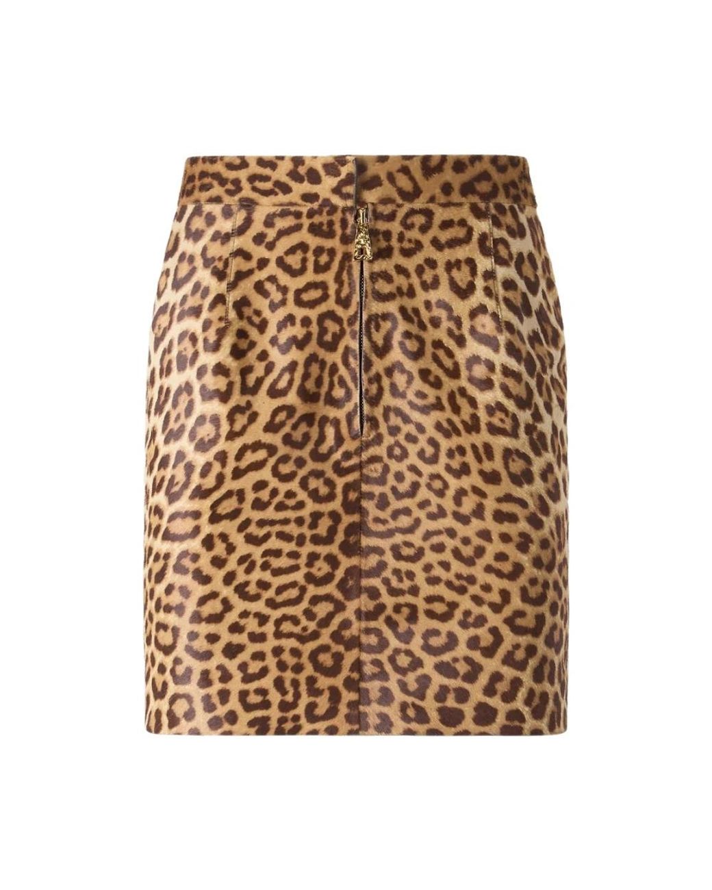 Roberto Cavalli Natural Short Skirts