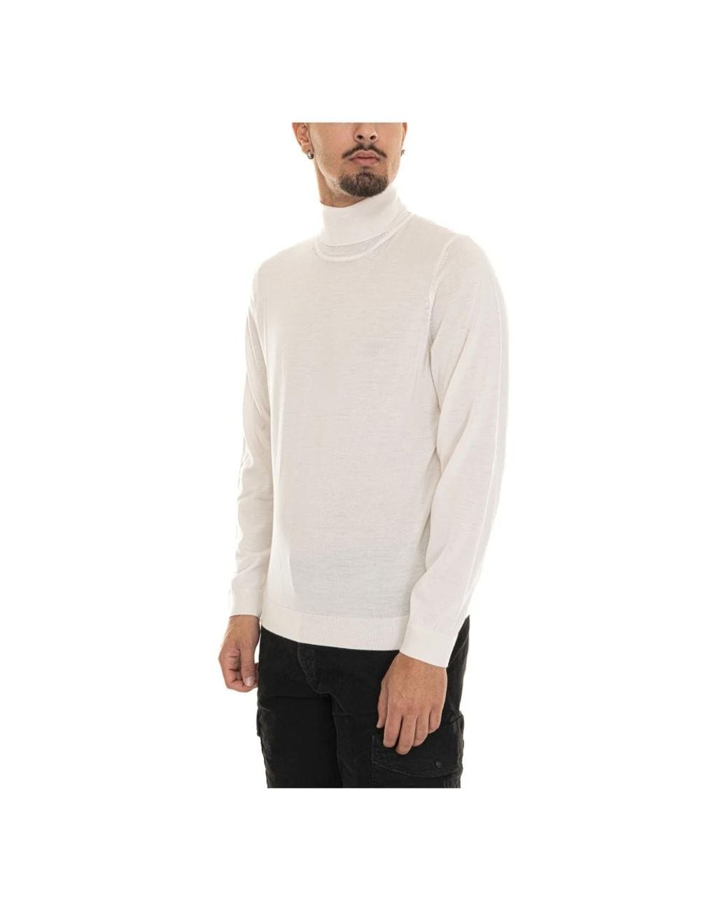 Boss Natural Turtlenecks for men