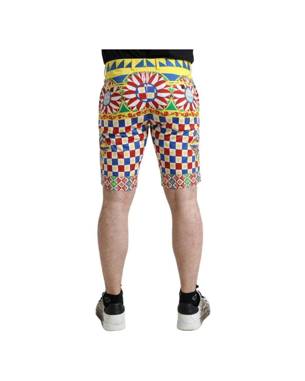 Dolce & Gabbana Red Casual Shorts for men
