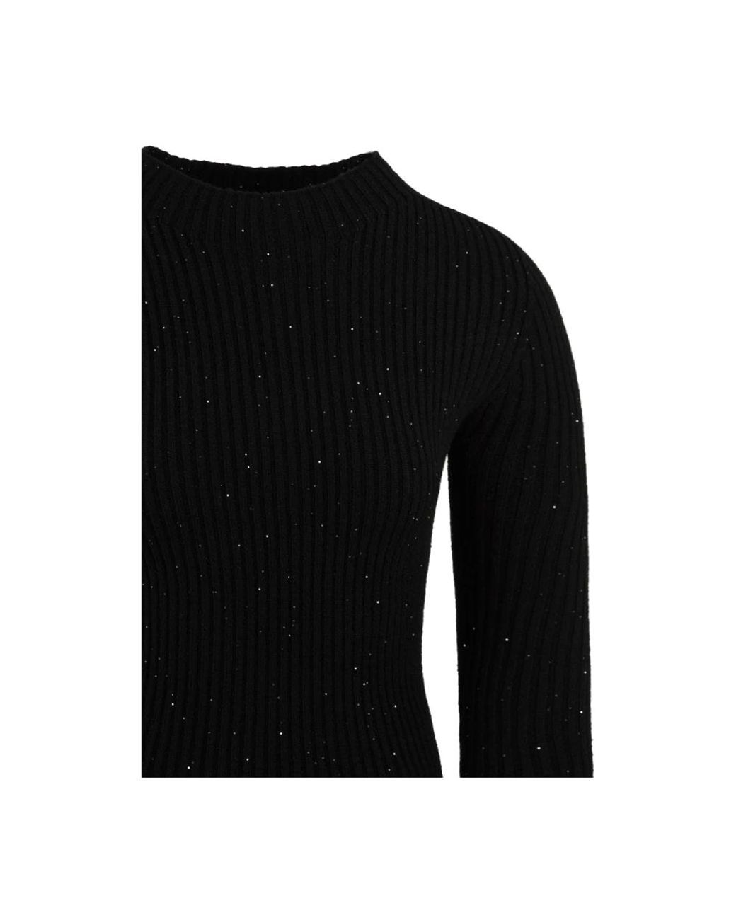hinnominate Black Knitted Dresses