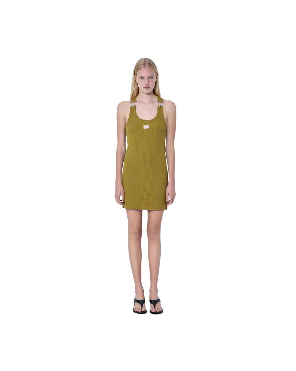 Jean Paul Gaultier Green Short Dresses