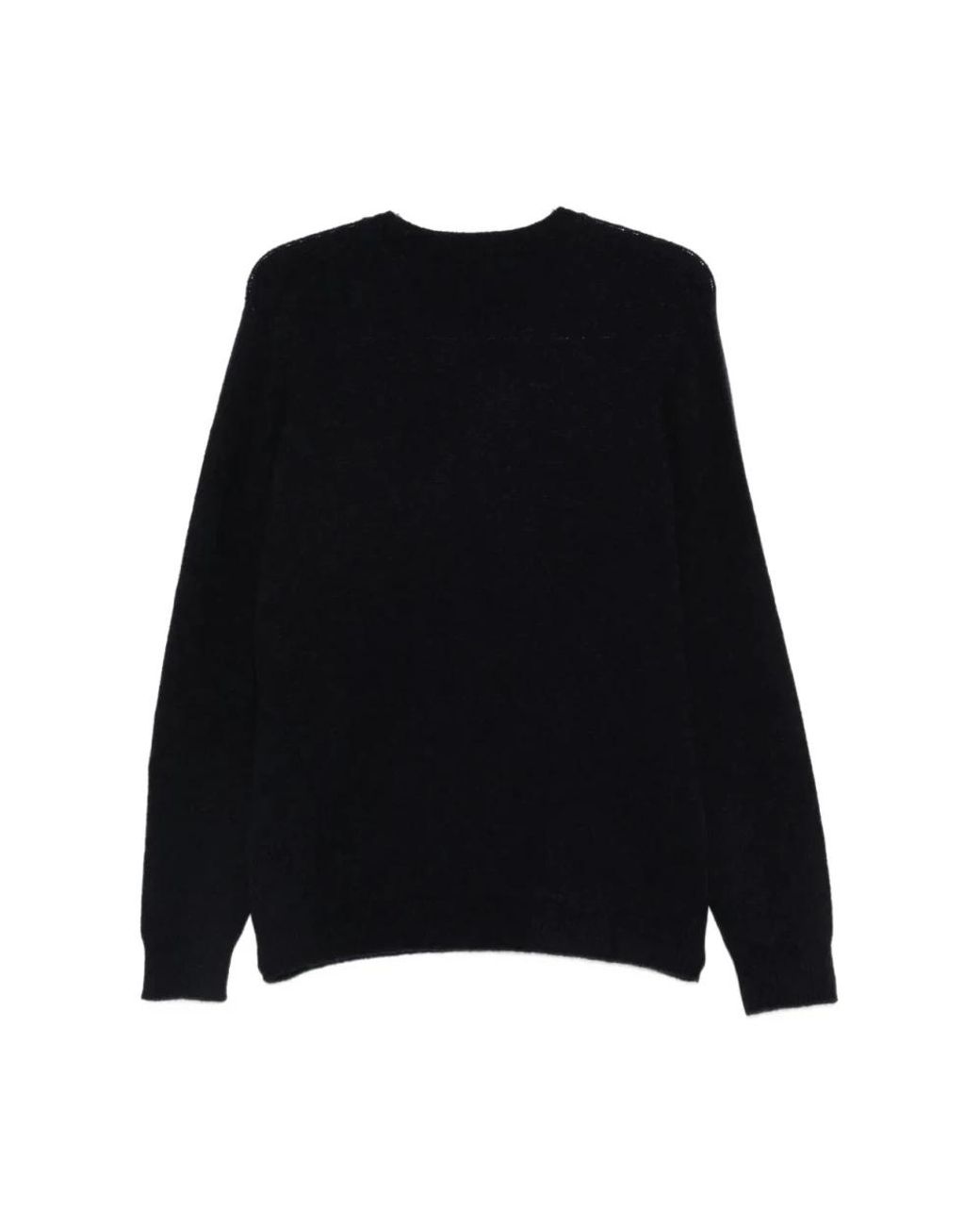 Roberto Collina Black Round-Neck Knitwear for men