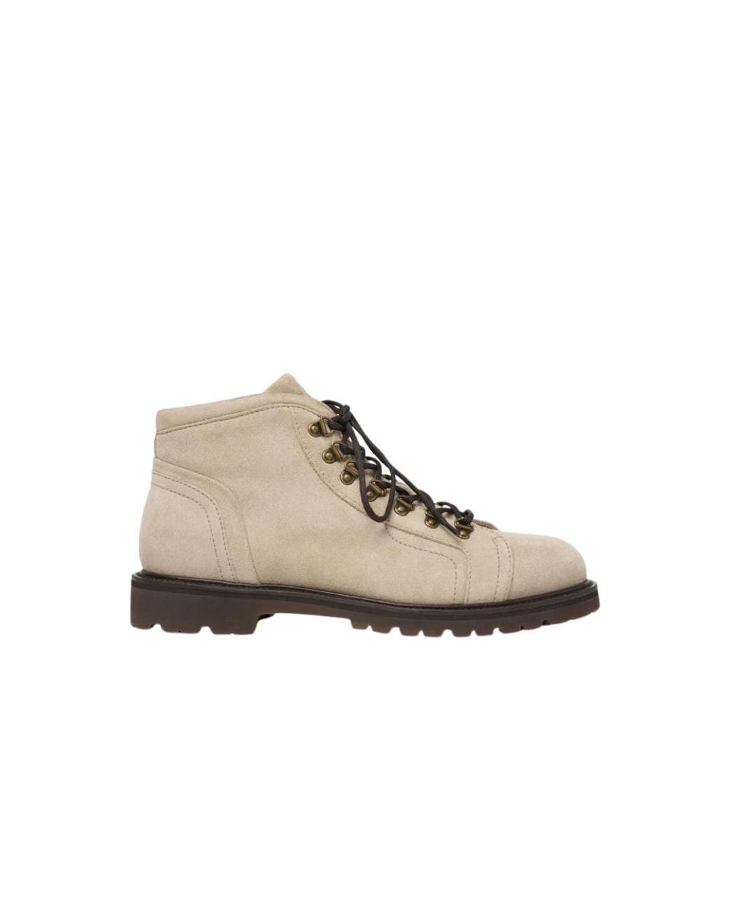 Scarosso Natural Lace-Up Boots for men