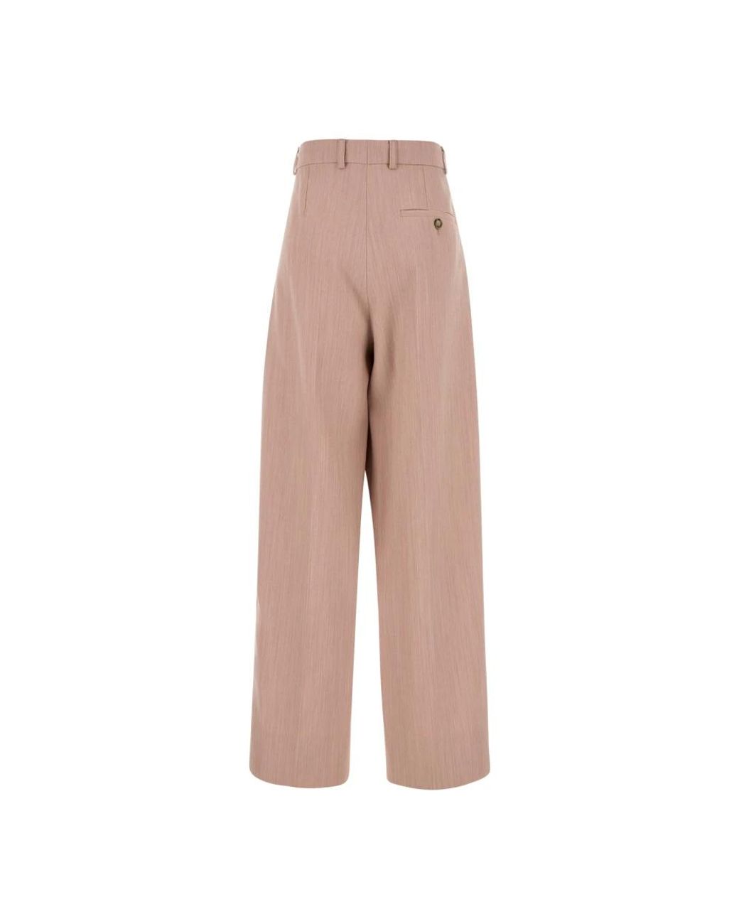 Stella McCartney Natural Wide Trousers