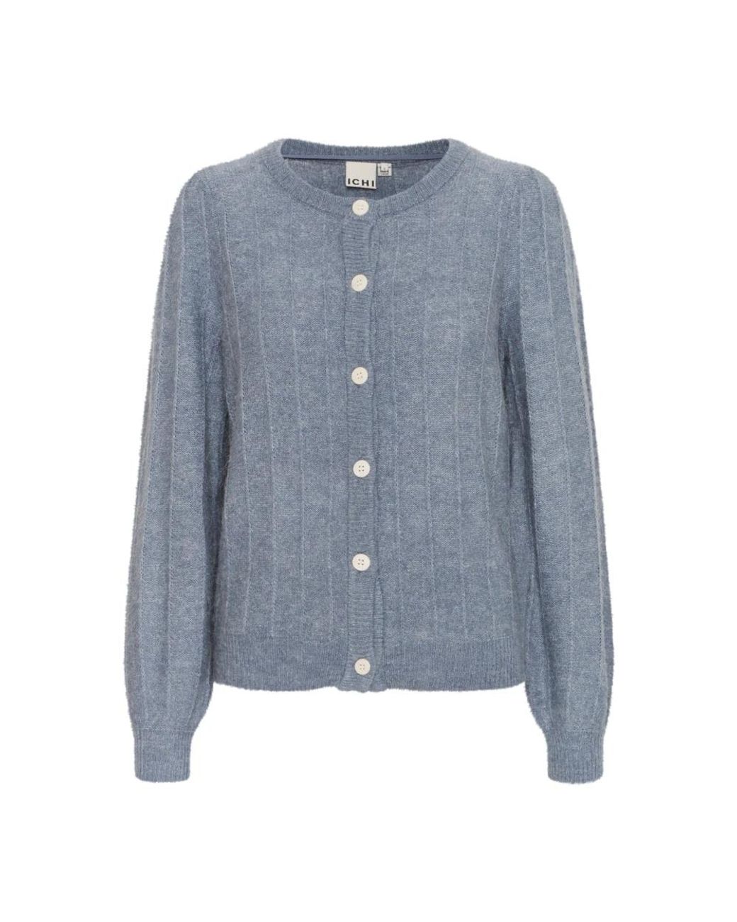 Ichi Truien & Vesten ,Blauw ,Cardigan in het Blue
