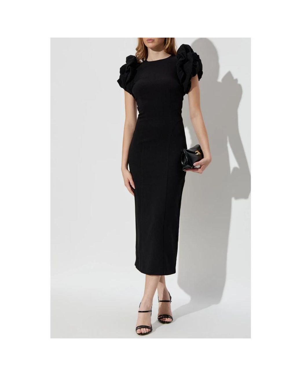 ROTATE BIRGER CHRISTENSEN Black Party Dresses