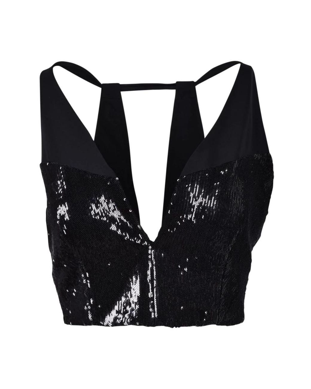 CoSTUME NATIONAL Black Sleeveless Tops