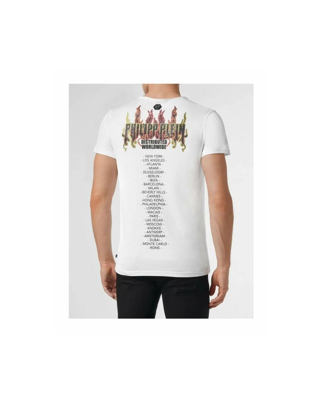 Philipp Plein Gray T-Shirts for men