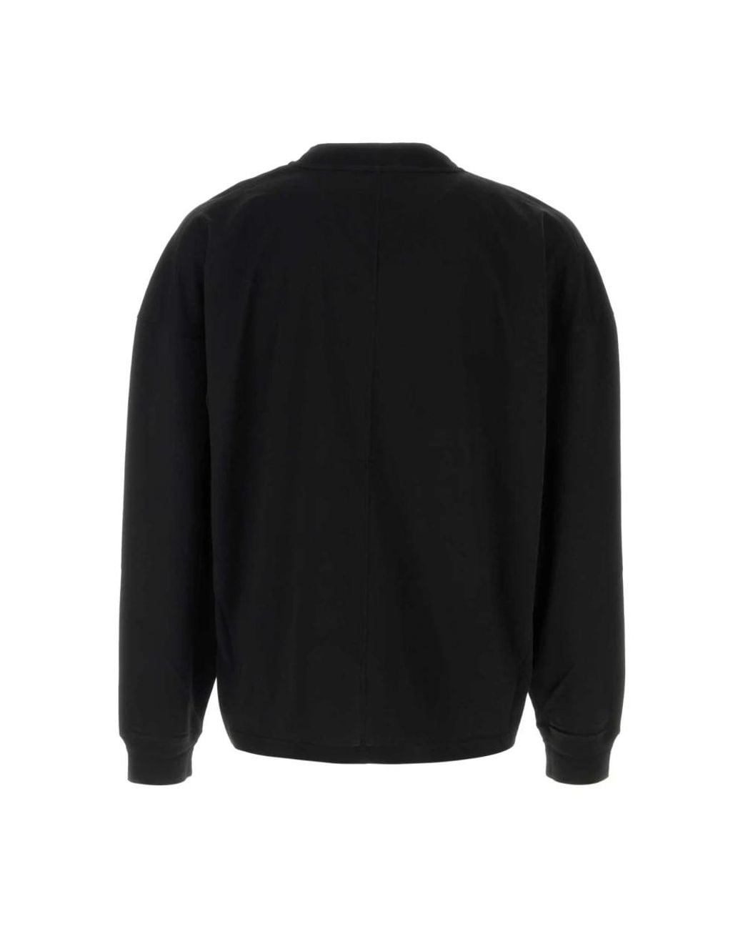 The Row Black Long Sleeve T-Shirts for men