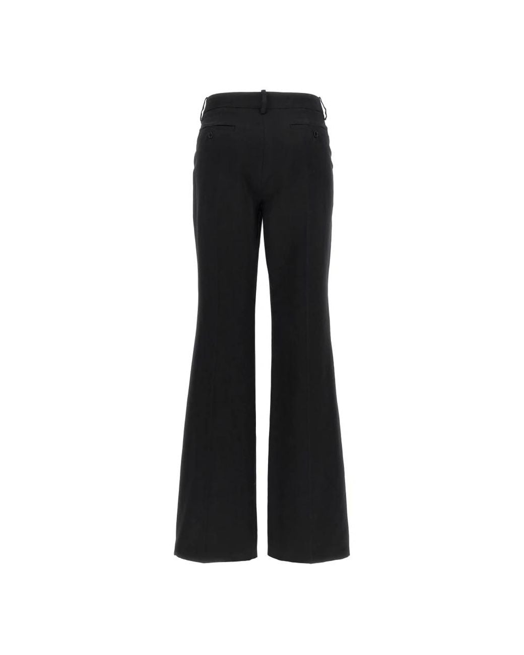 Magda Butrym Black Wide Trousers