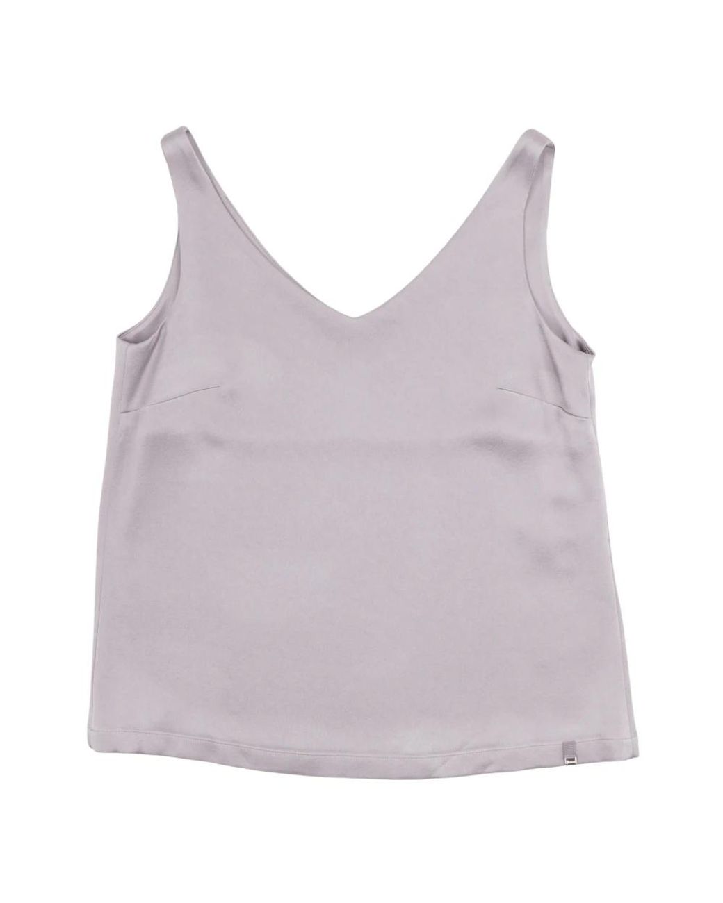 Herno Purple Sleeveless Tops