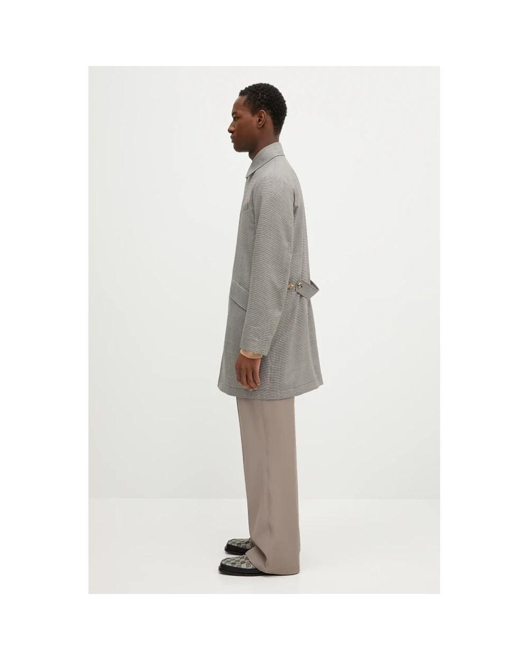 Single-Breasted Coats Paul Smith de hombre de color Gray