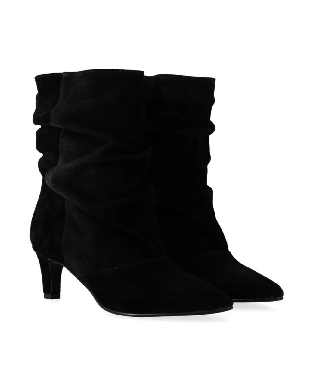 Via Roma 15 Black Heeled Boots