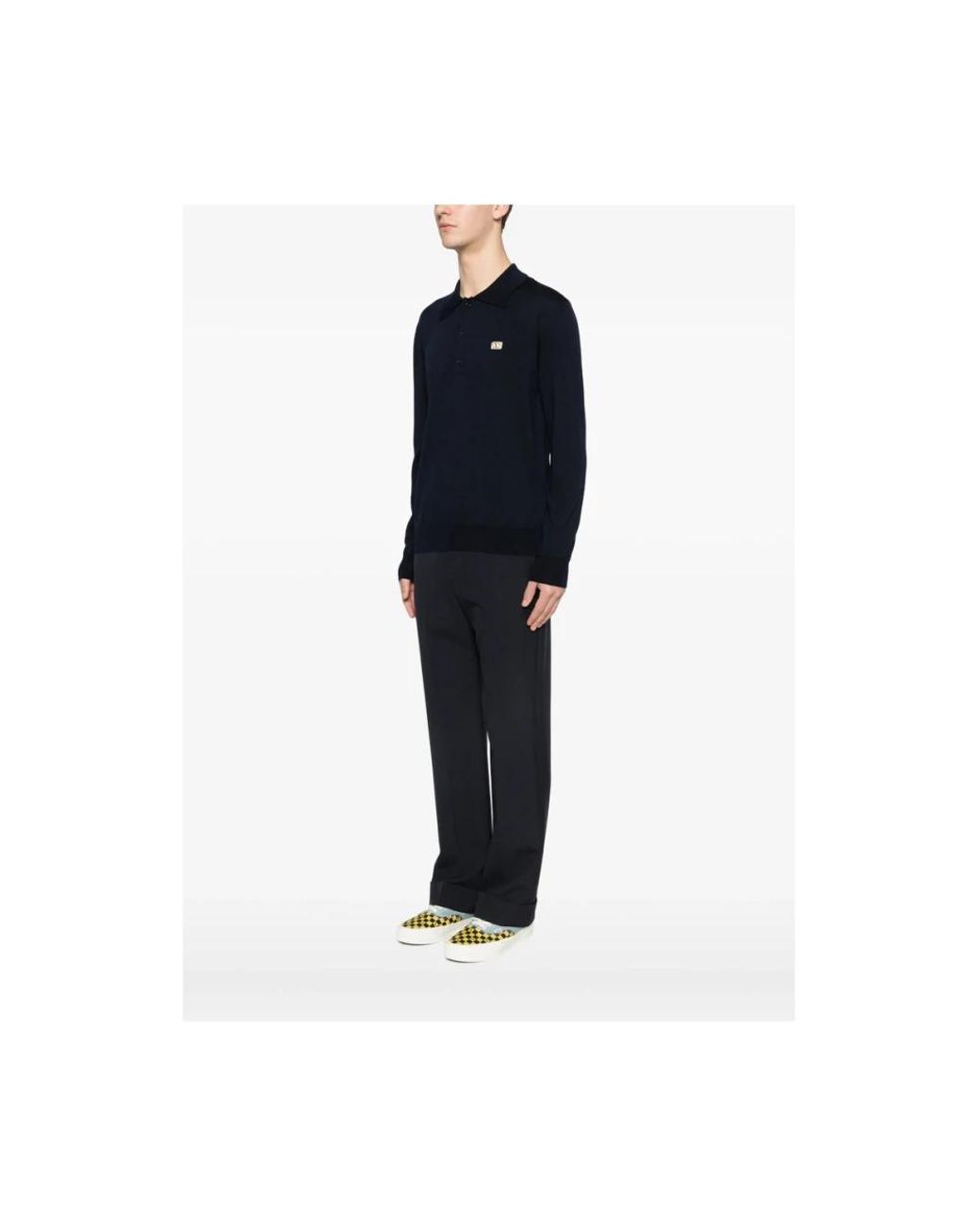 Valentino Black Polo Shirts for men
