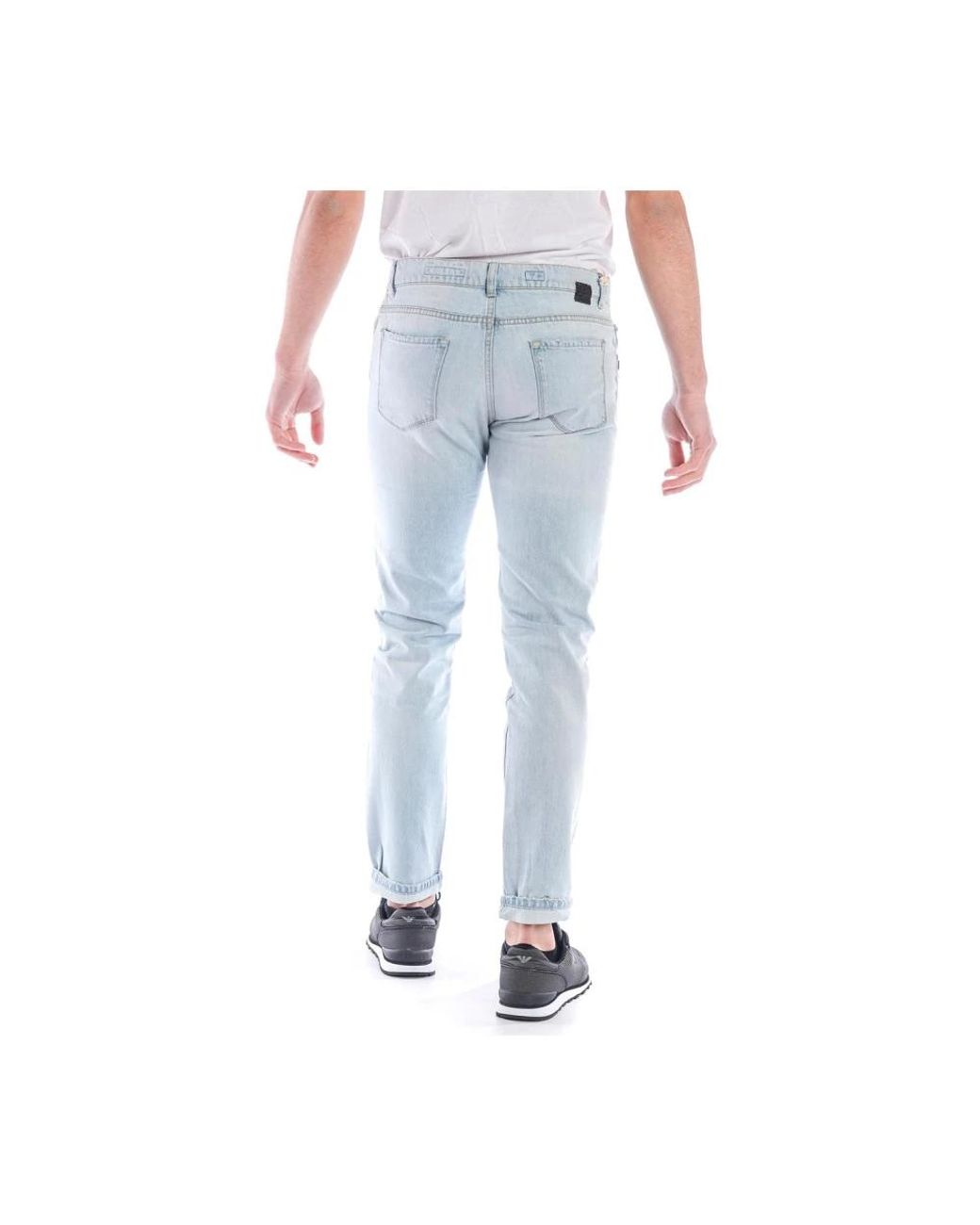 Daniele Alessandrini Blue Slim Fit Jeans for men