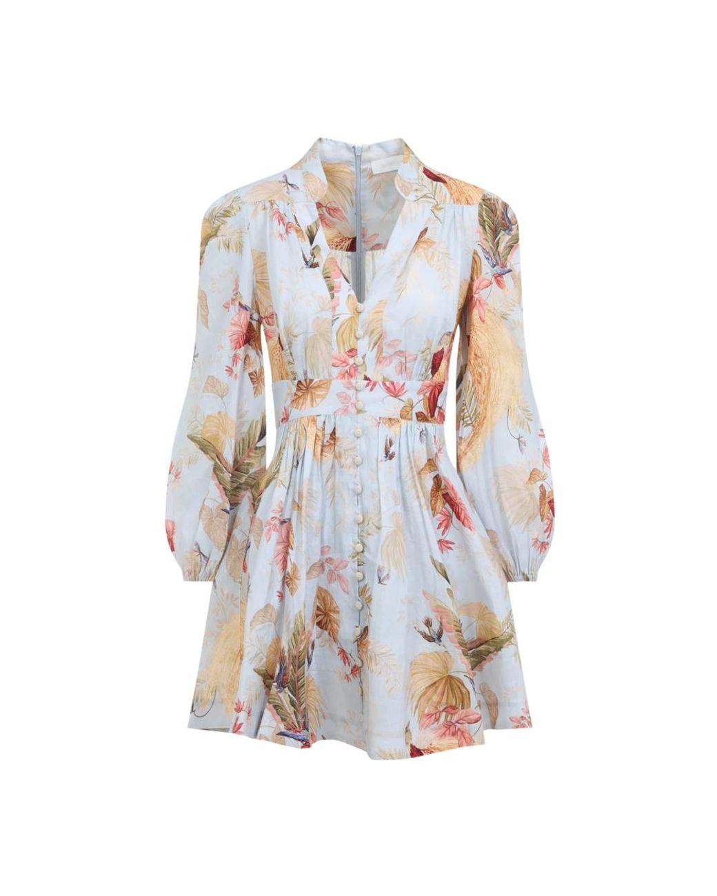 Zimmermann Blue Short Dresses