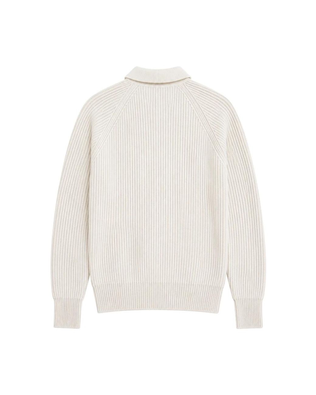 Brunello Cucinelli White Polo Shirts for men