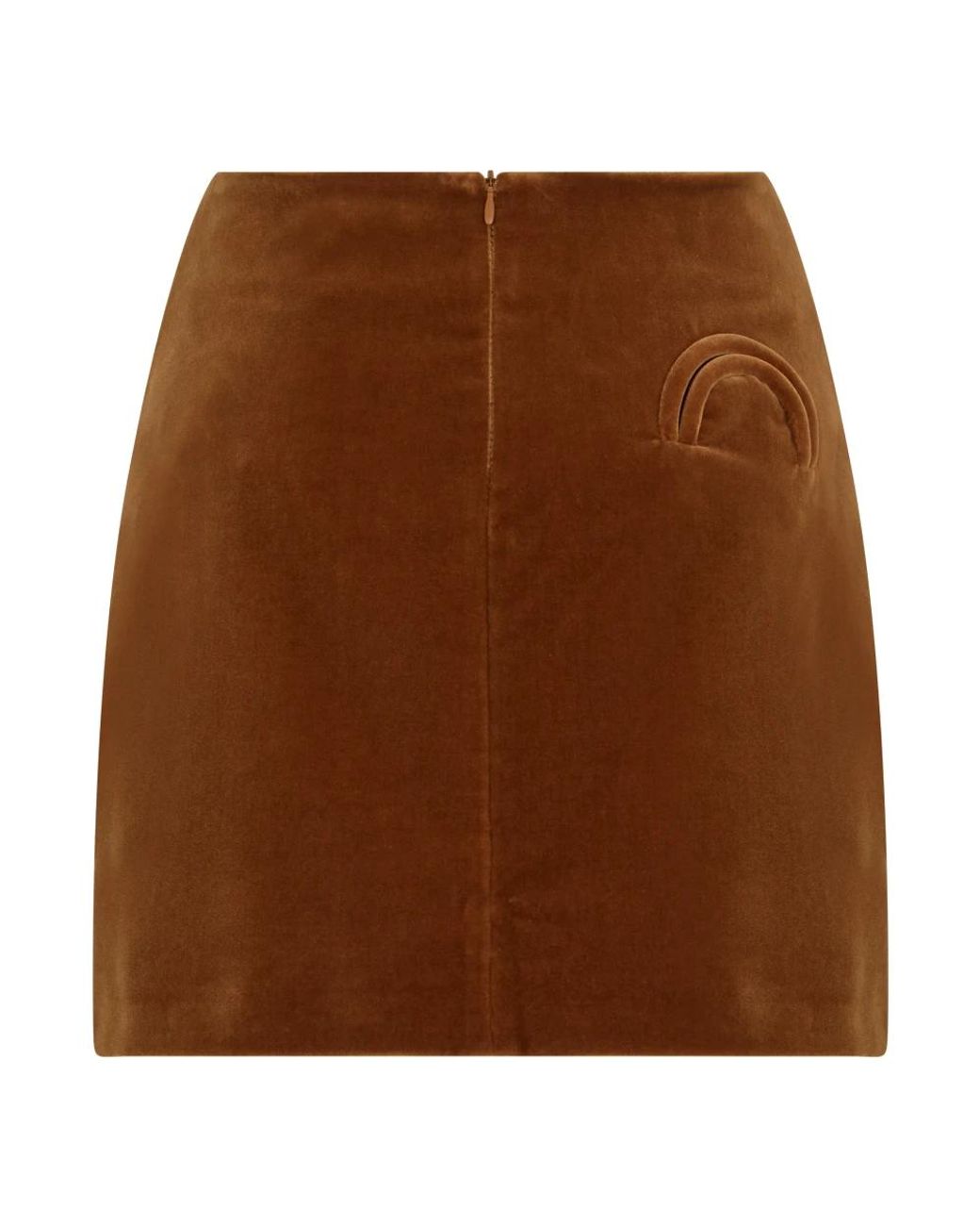 Blazé Milano Brown Short Skirts