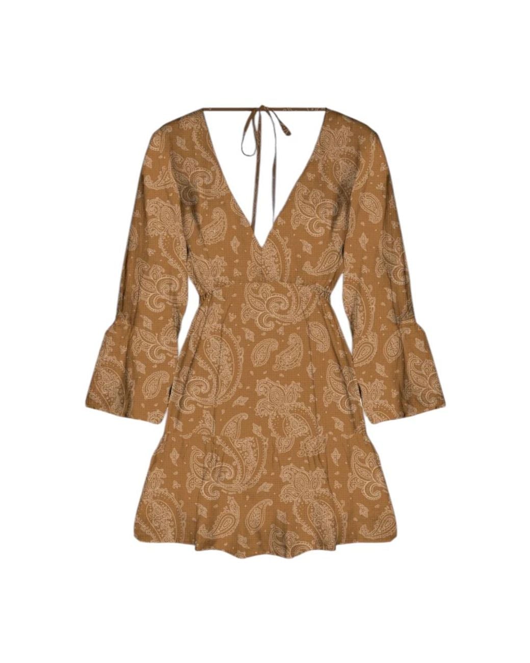 Mc2 Saint Barth Brown Short Dresses