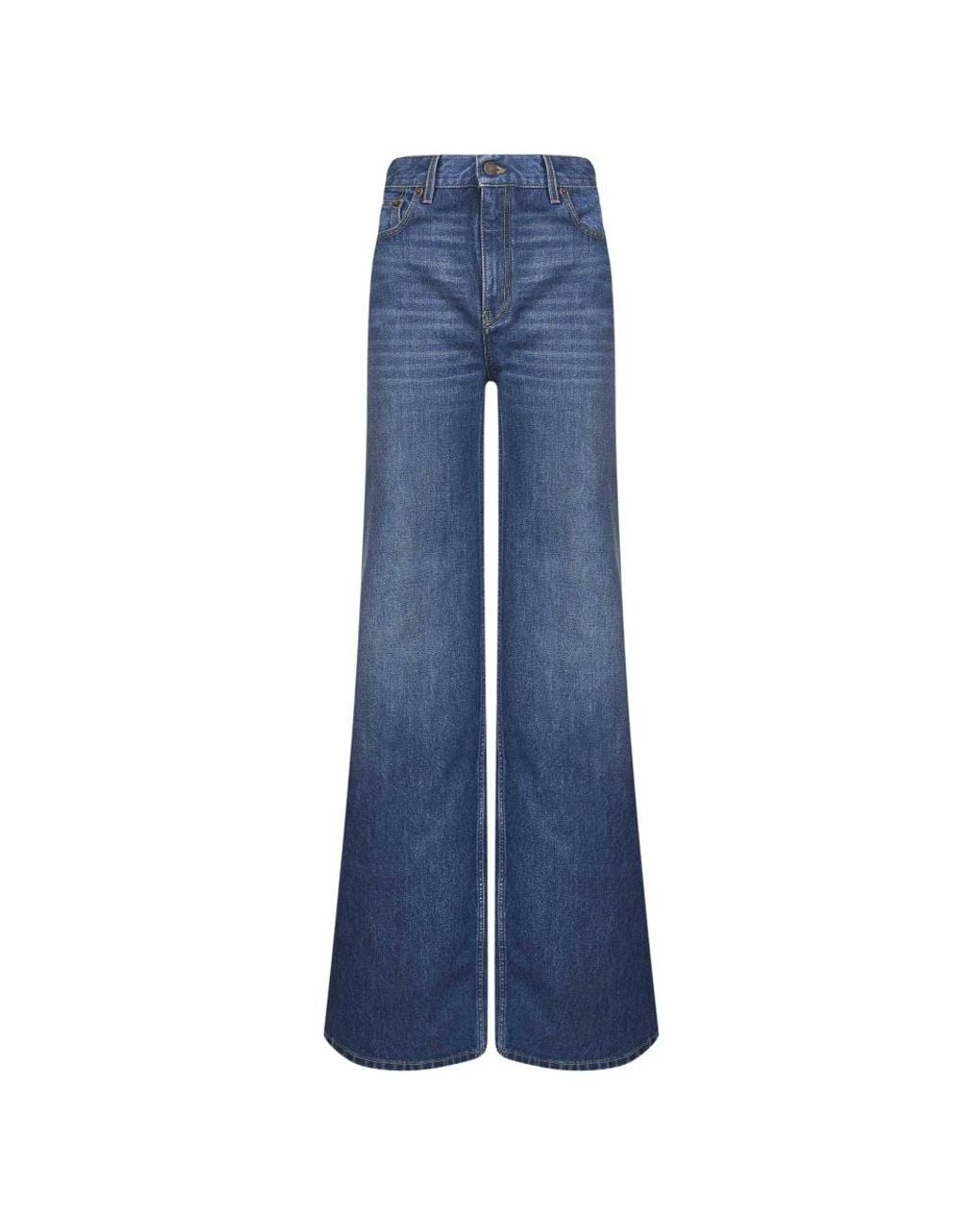 Chloé Blue Wide Jeans