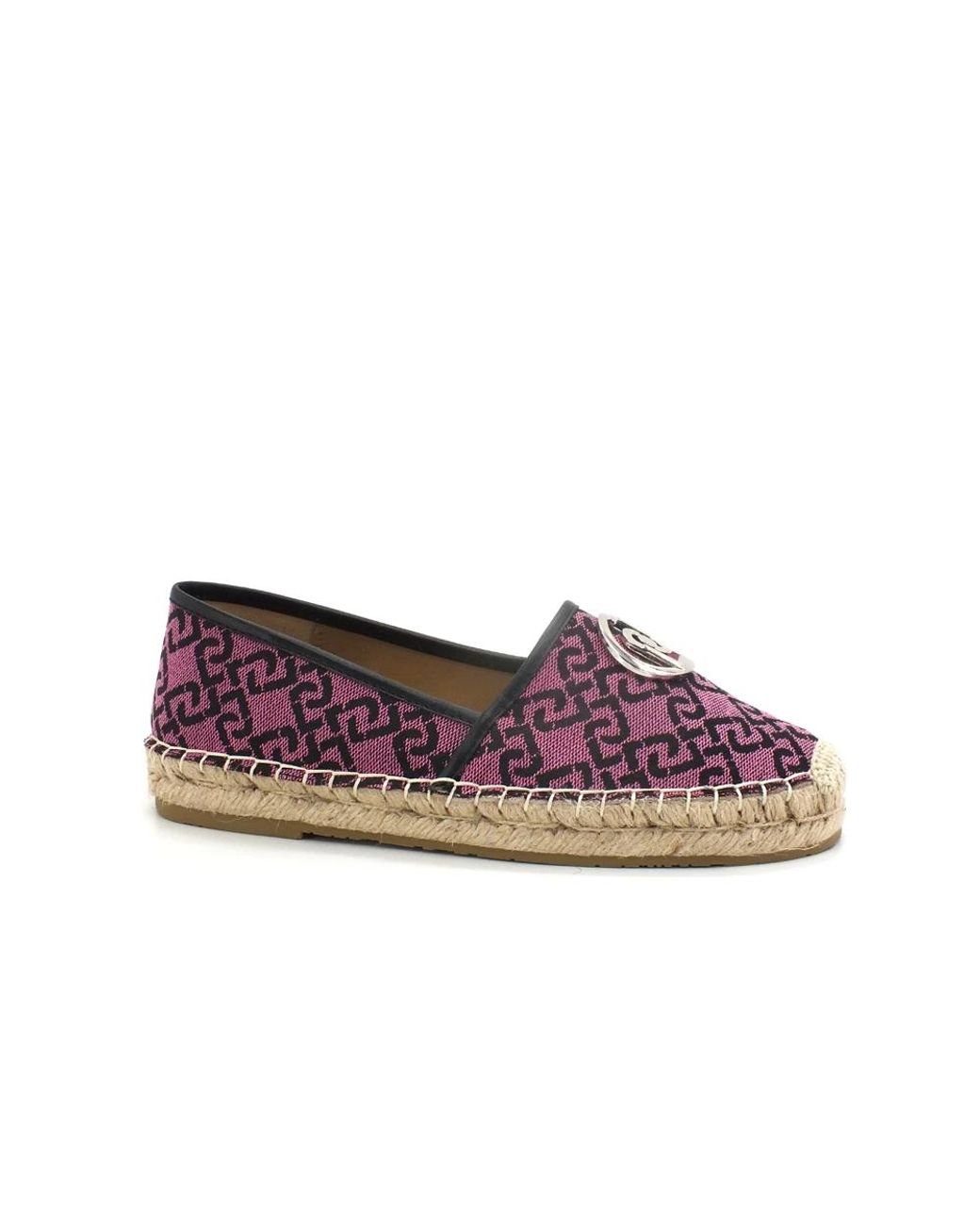Liu Jo Schoenen ,Roze ,Leer Espadrille Sandaal in het Purple