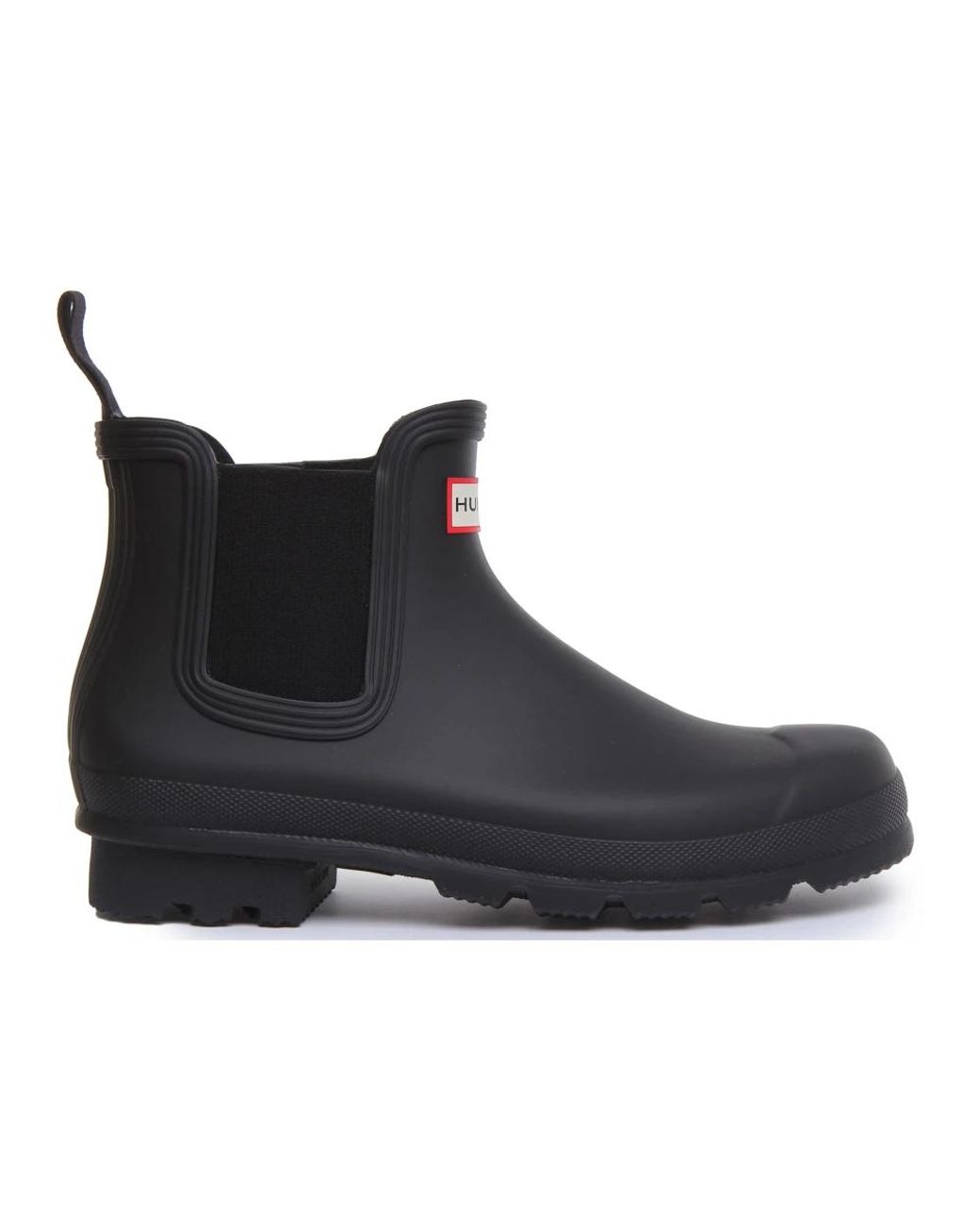 Hunter Black Chelsea Boots for men
