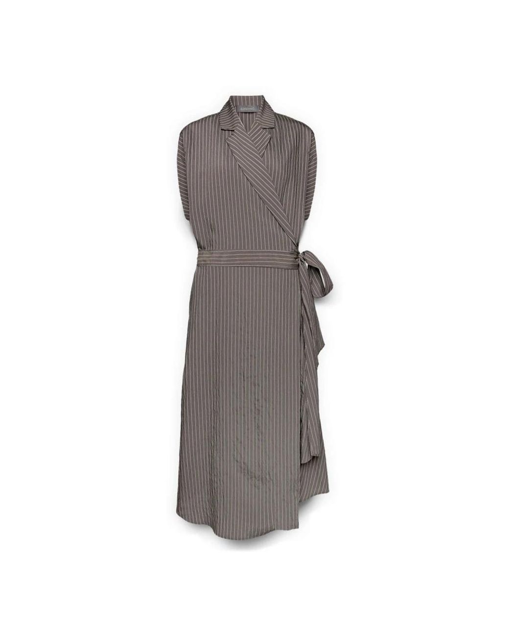 Wrap Dresses Elena Miro de color Gray