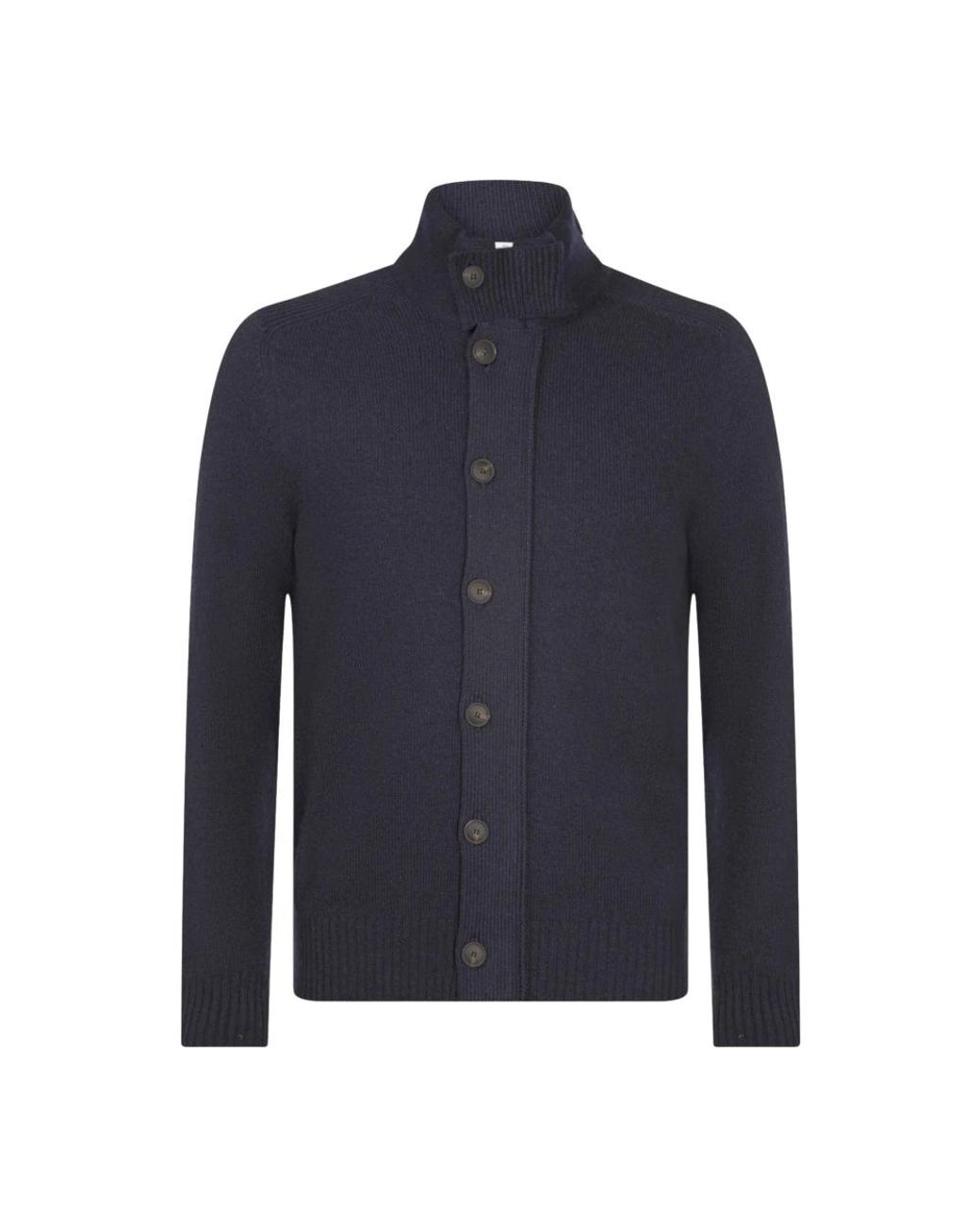 Gran Sasso Blue Cardigans for men