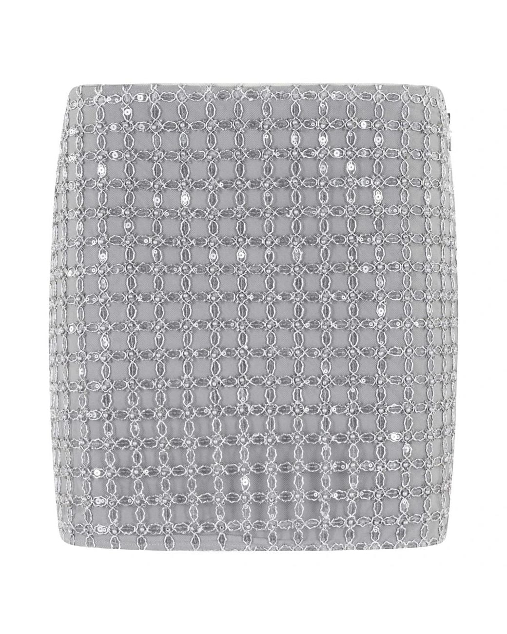 ROTATE BIRGER CHRISTENSEN Gray Short Skirts