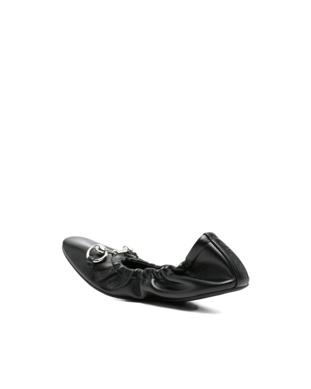 Gucci Black Ballerina Shoes