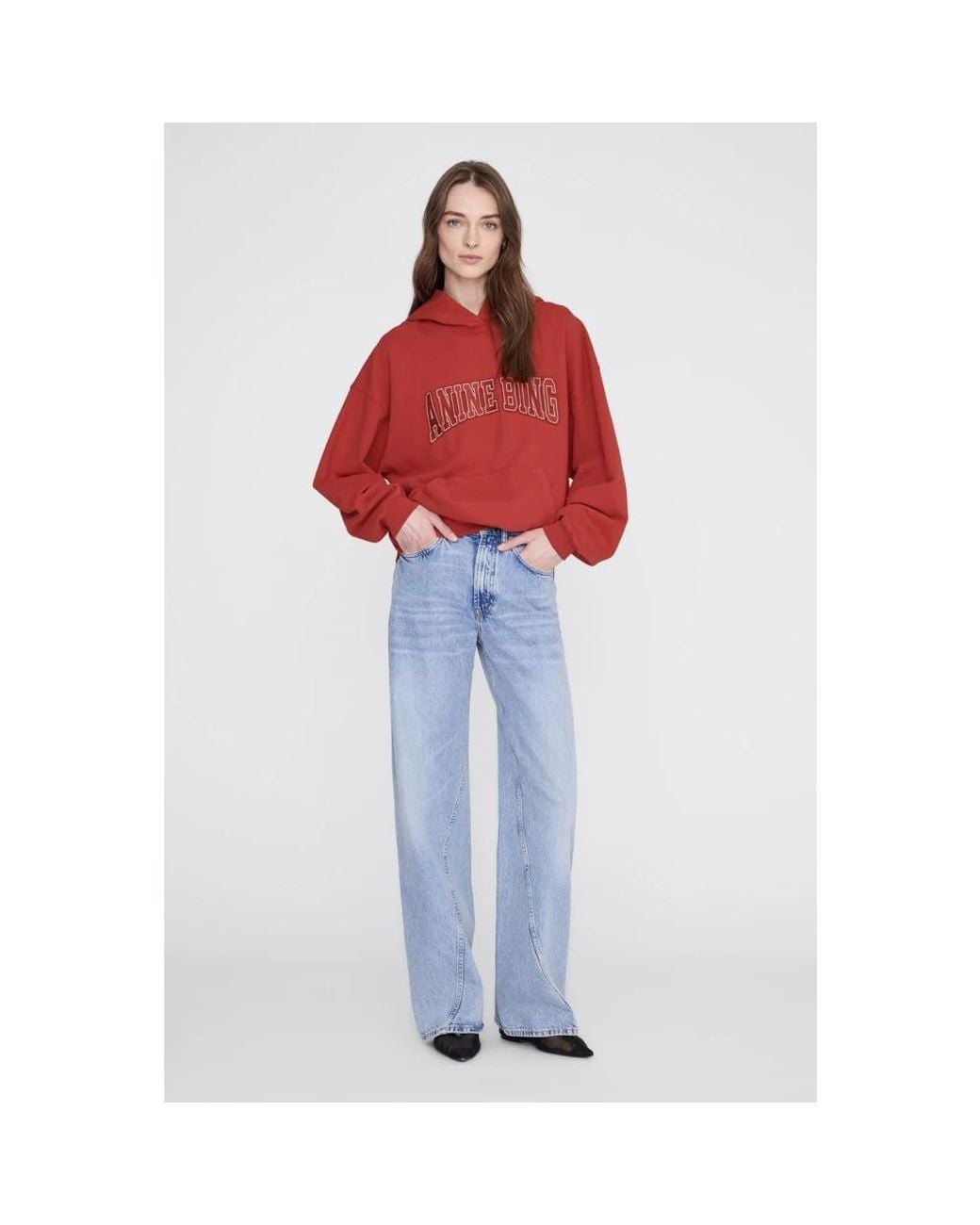 Anine Bing Red Hoodies
