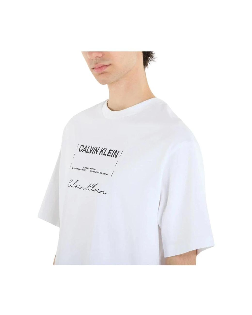 Calvin Klein Blue T-Shirts for men