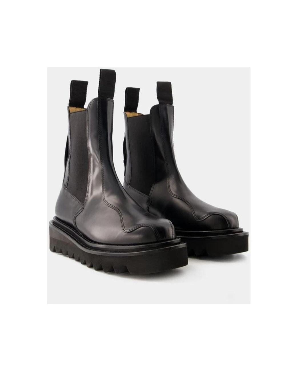 Toga Black Chelsea Boots