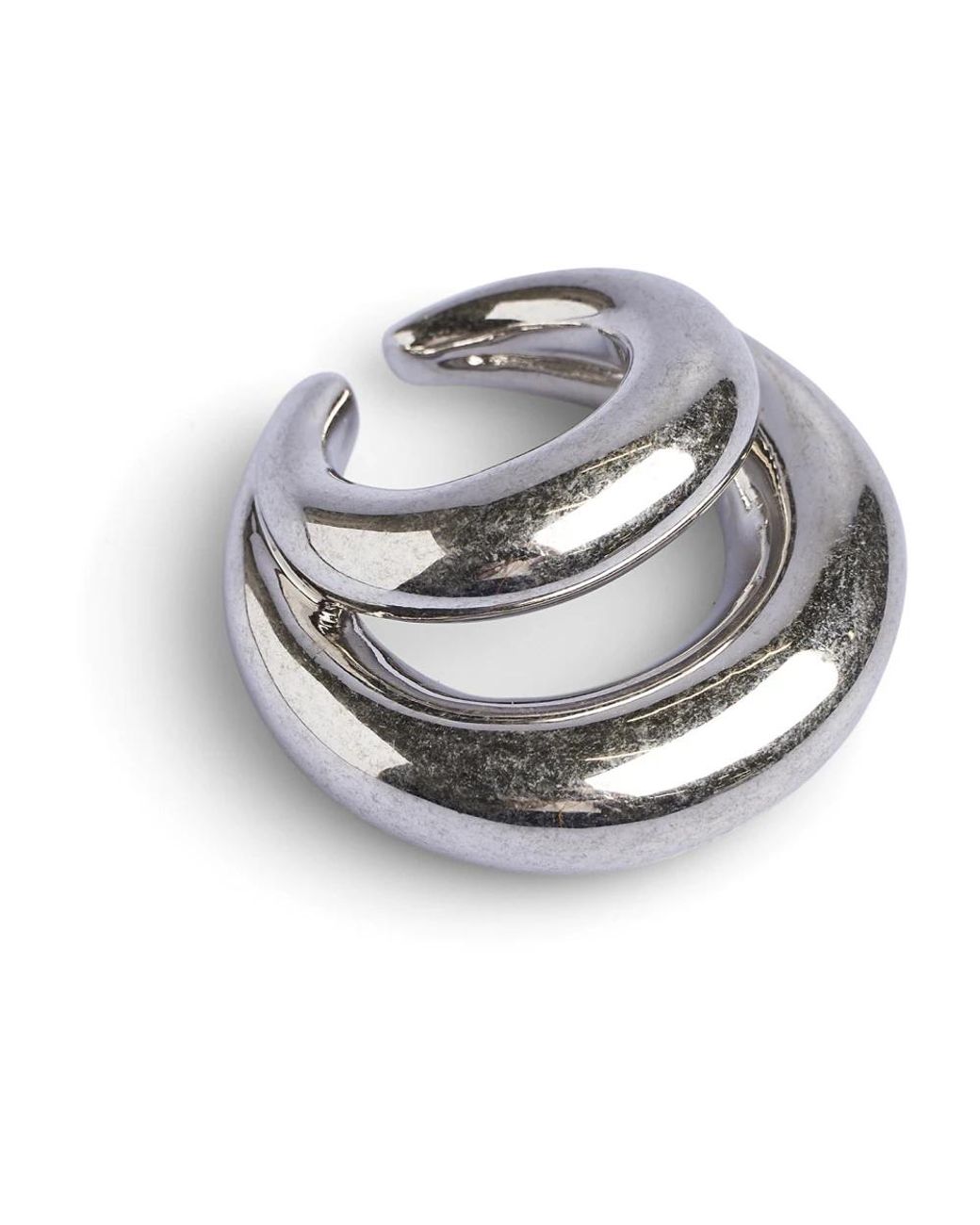 Panconesi Metallic Blow Up Ear Cuff