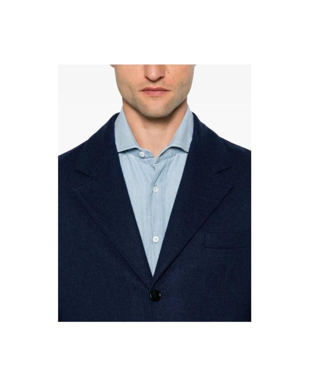 Brunello Cucinelli Blue Blazers for men