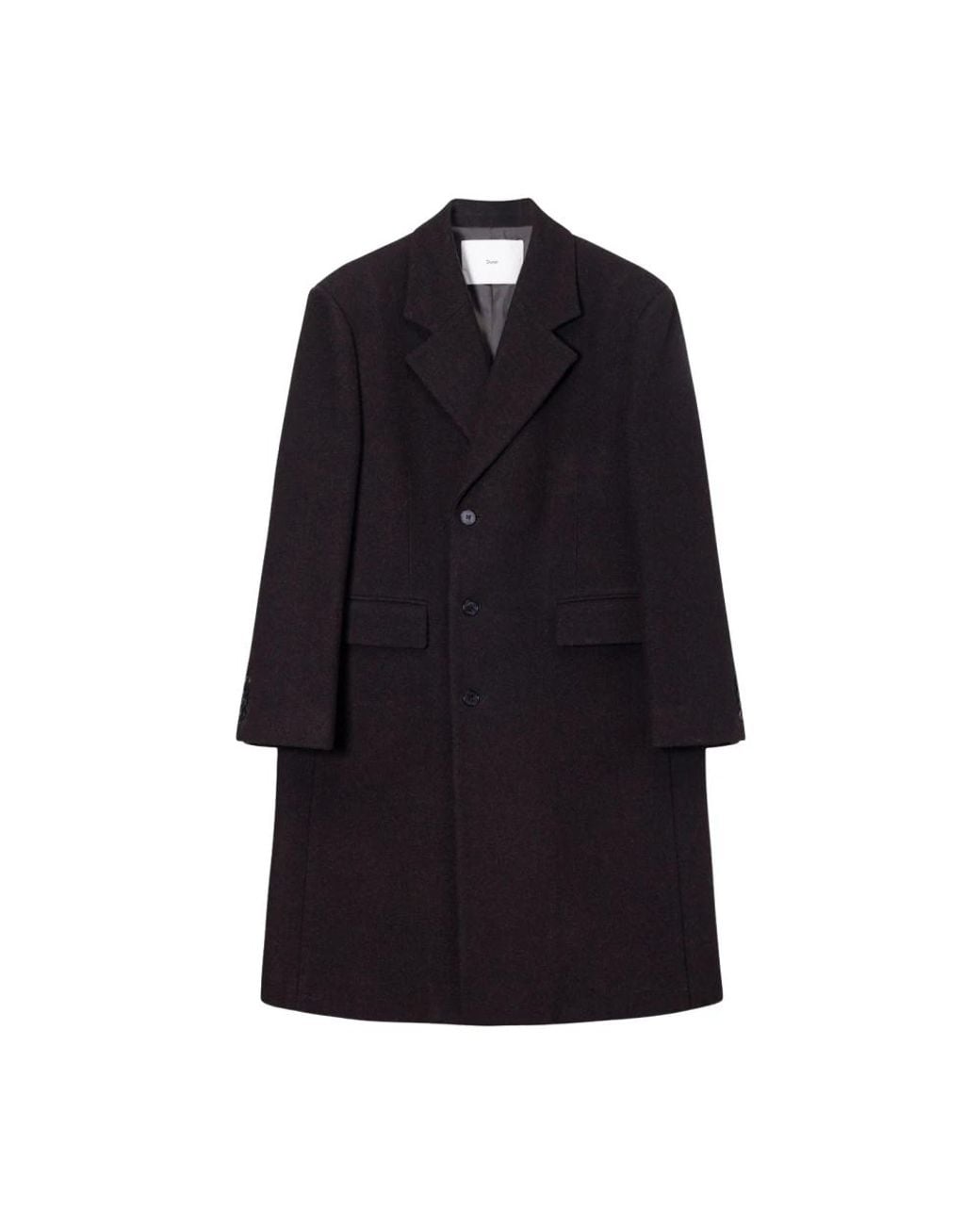 Single-Breasted Coats DUNST de color Black