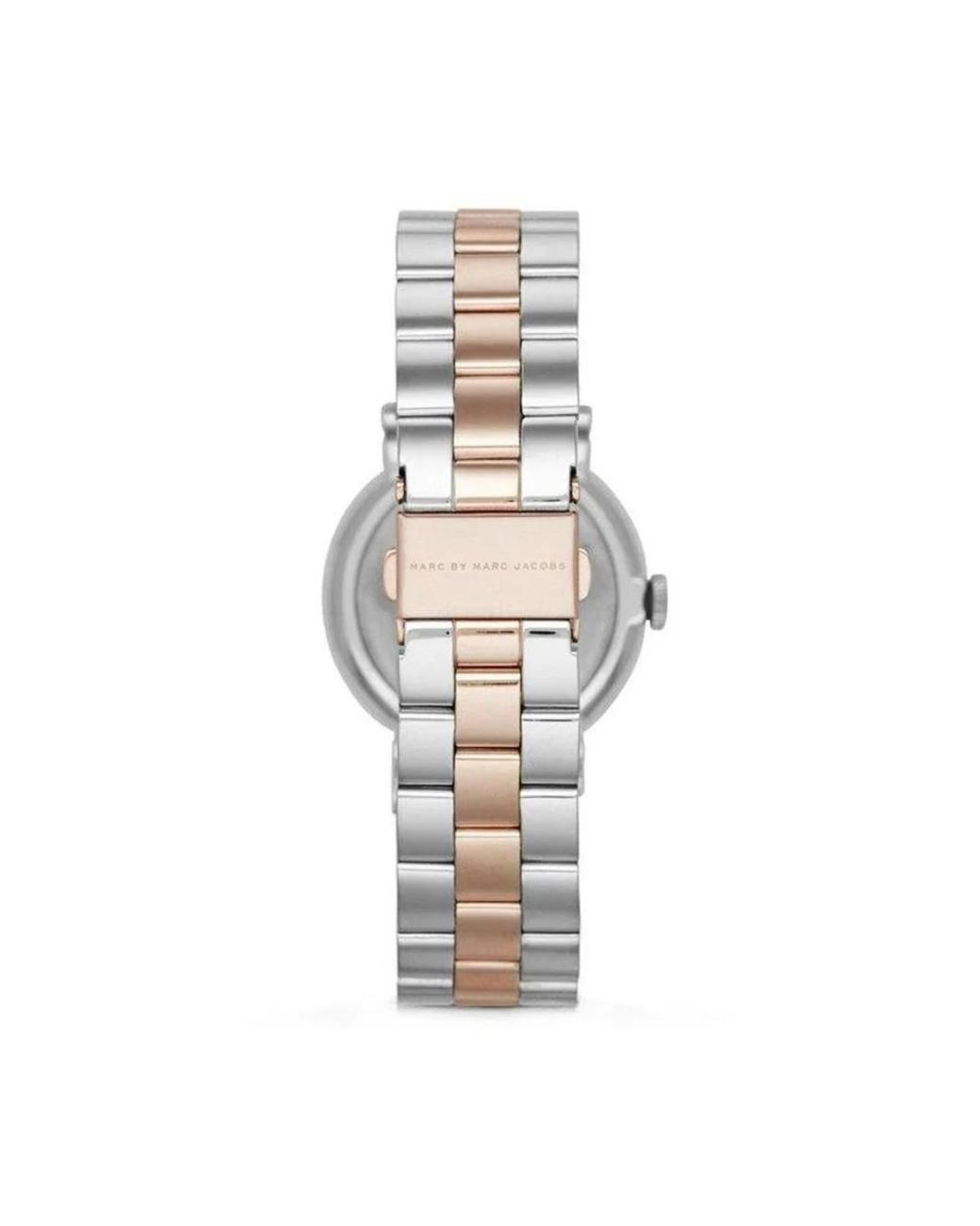 Marc Jacobs Accessoires ,Grijs ,Mbm 3312 Stainless Steel Dress Watch in het Metallic