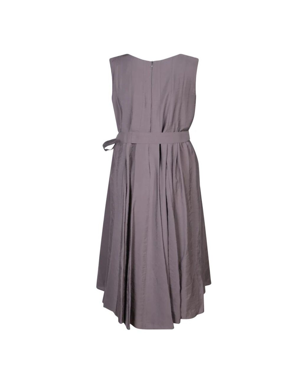 Blanca Vita Purple Midi Dresses