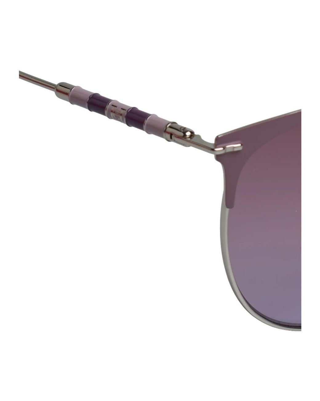 Carolina Herrera Purple Sunglasses