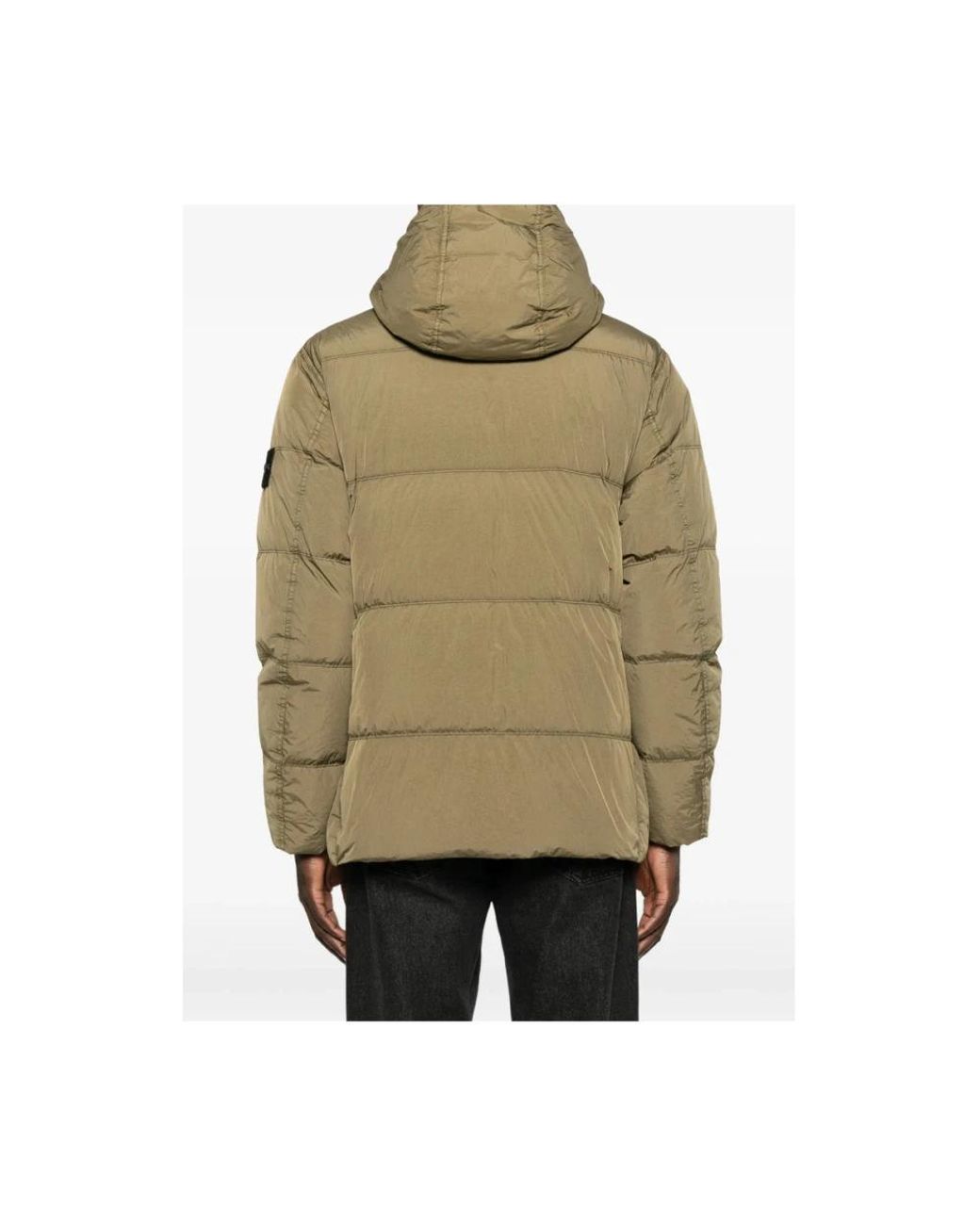Stone Island Natural Winter Jackets for men