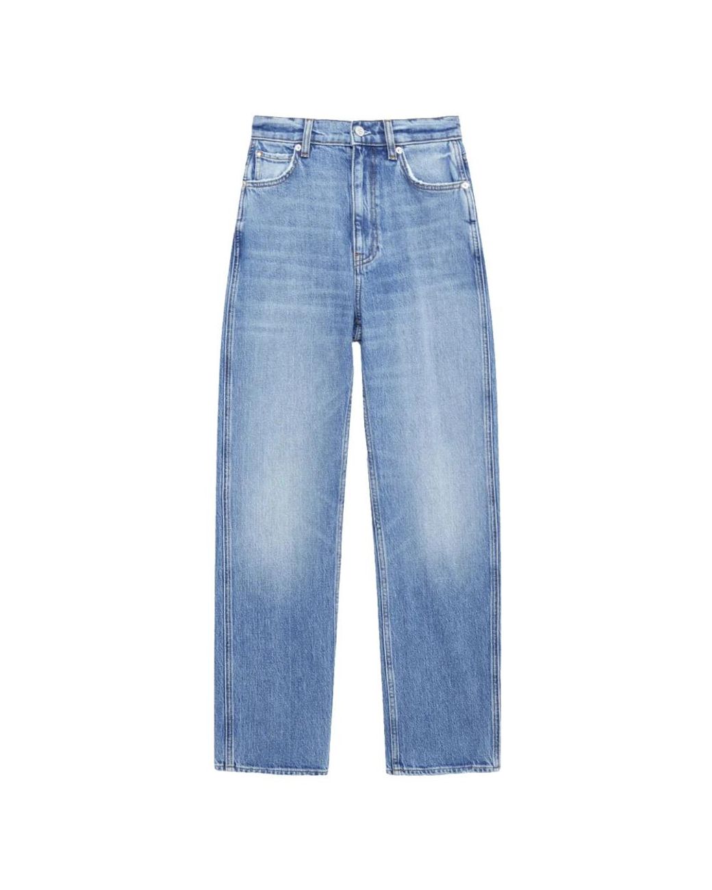 Anine Bing Blue Loose-Fit Jeans