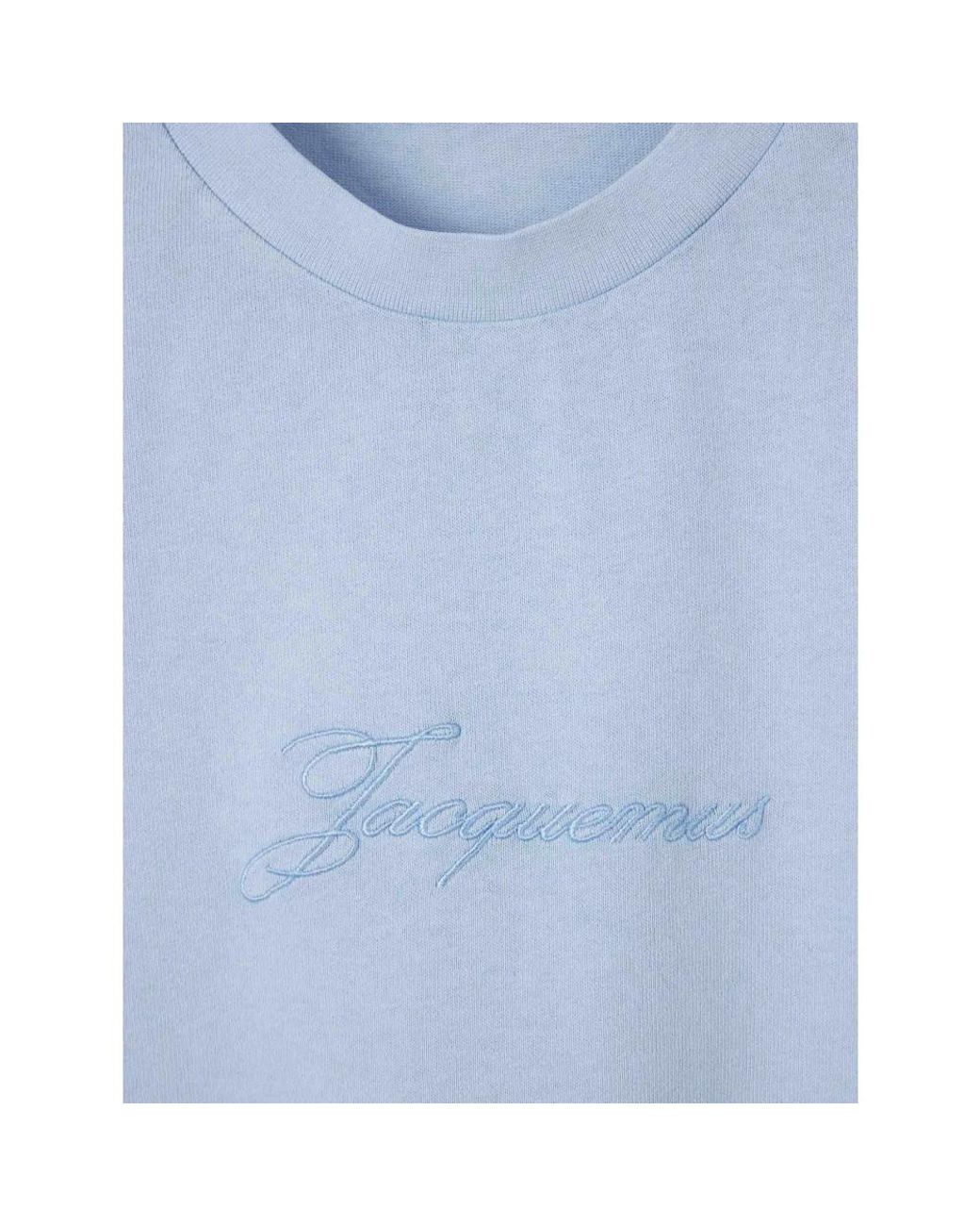 Jacquemus Blue T-Shirts for men
