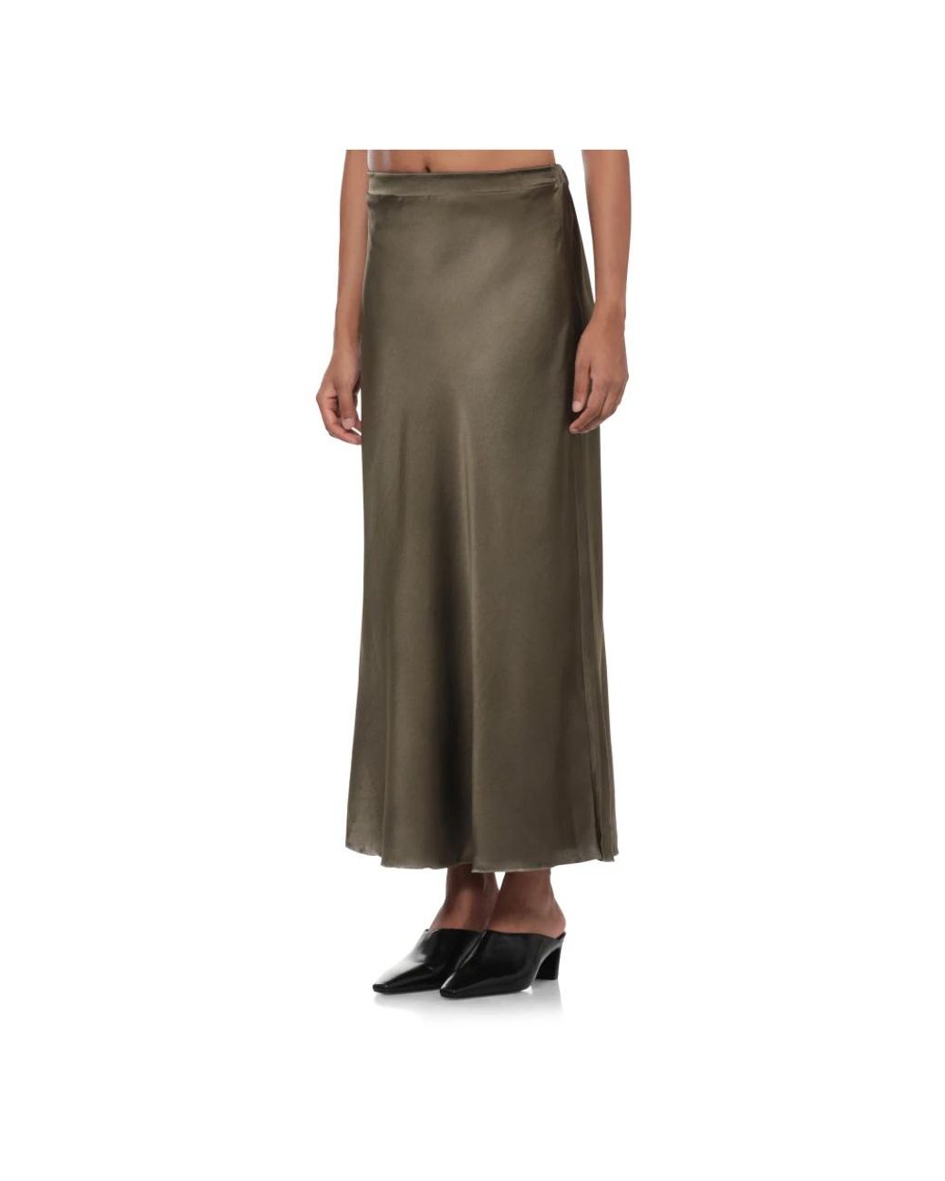 Avant Toi Green Midi Skirts