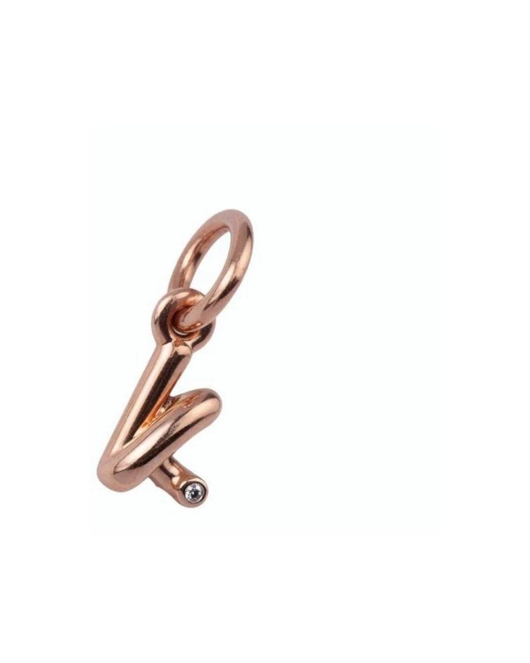 Pandora Pink Buchstabe K Anhänger