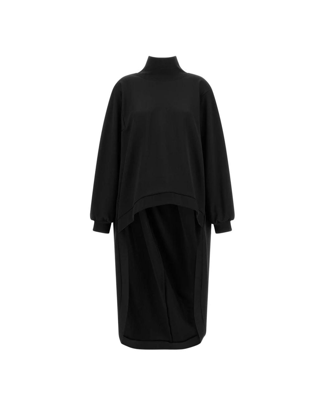 DI.LA3 PARI' Black Midi Dresses