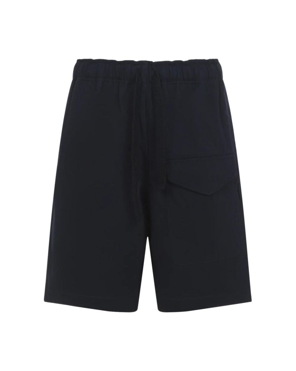 Studio Nicholson Korte Broeken ,Blauw ,Katoen Ikariasnm 1470 Shirt in het Black voor heren