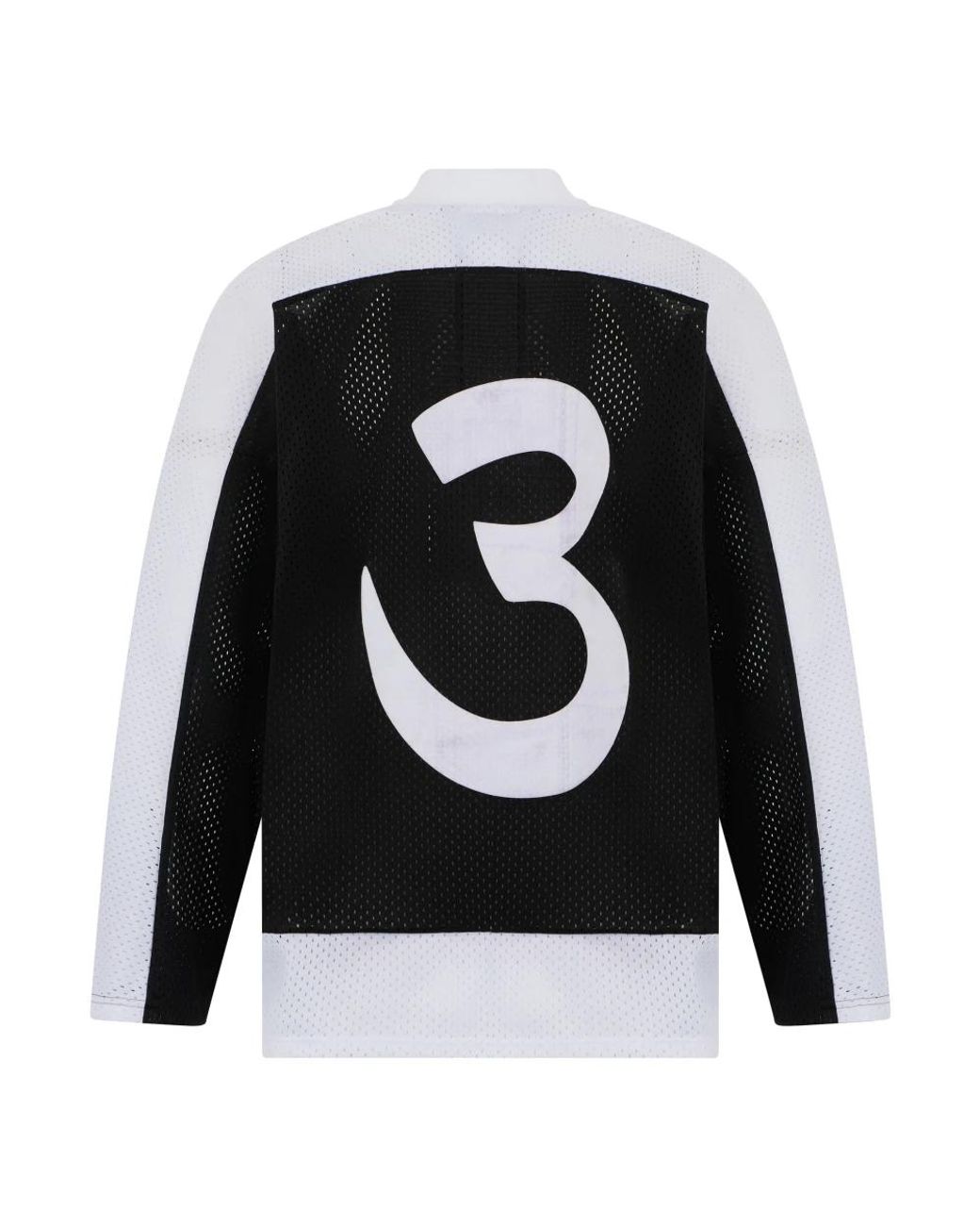 Palm Angels Black Long Sleeve T-Shirts for men