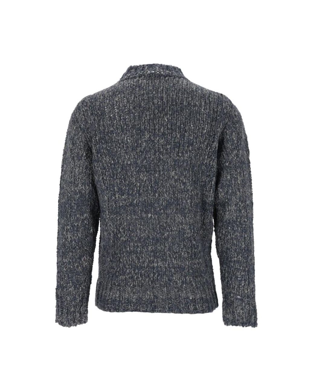 Barena Gray Round-Neck Knitwear for men