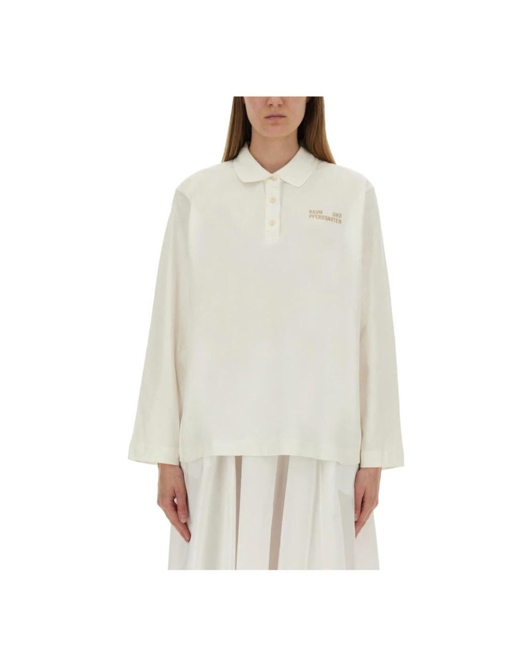 Baum und Pferdgarten White Polo Shirts