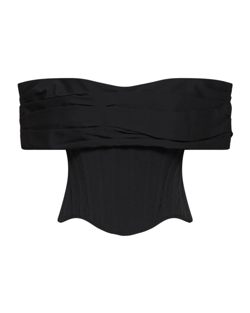 GIUSEPPE DI MORABITO Black Sleeveless Tops